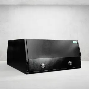 1800mm Aluminium Canopy - Black