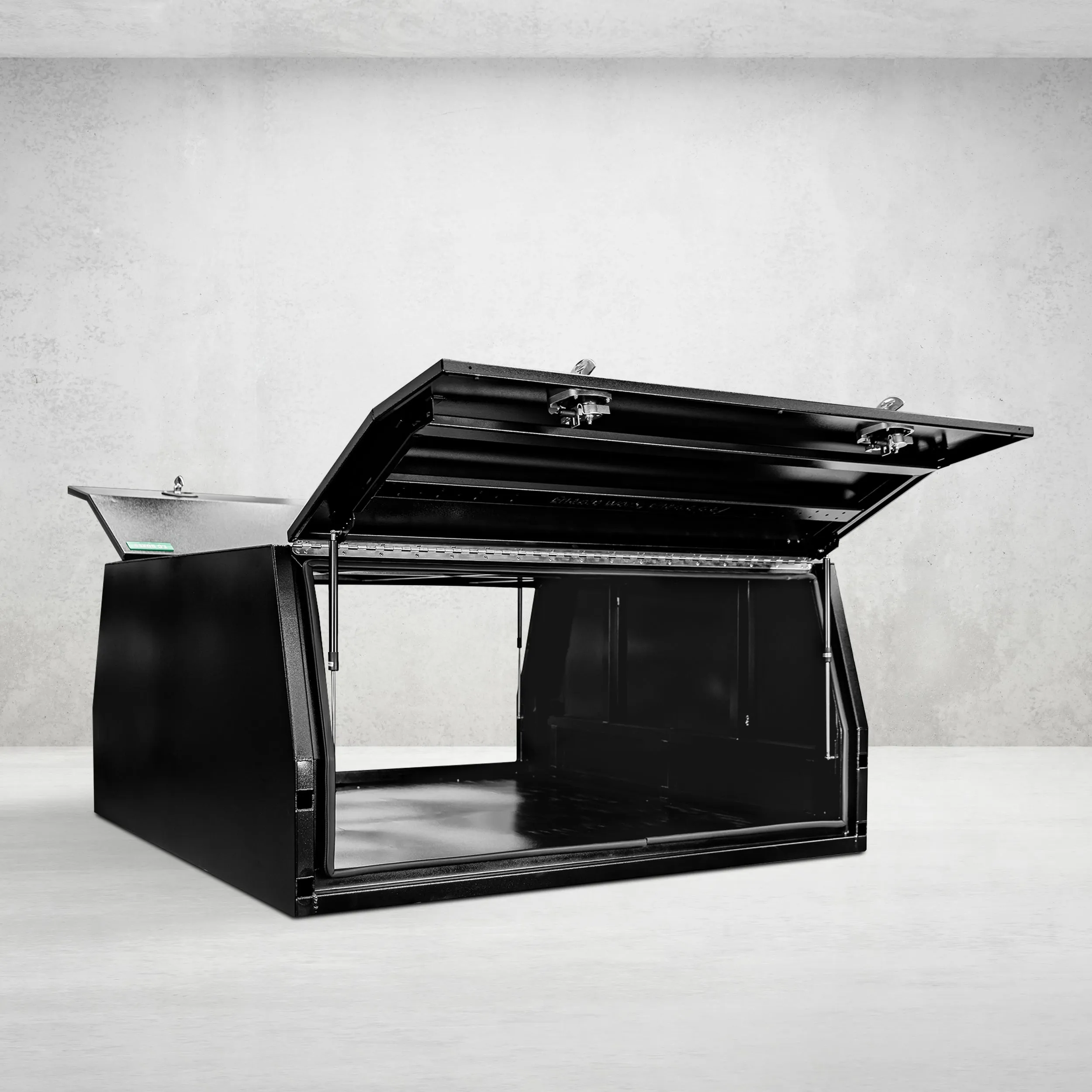 1950mm Aluminium Canopy - Black
