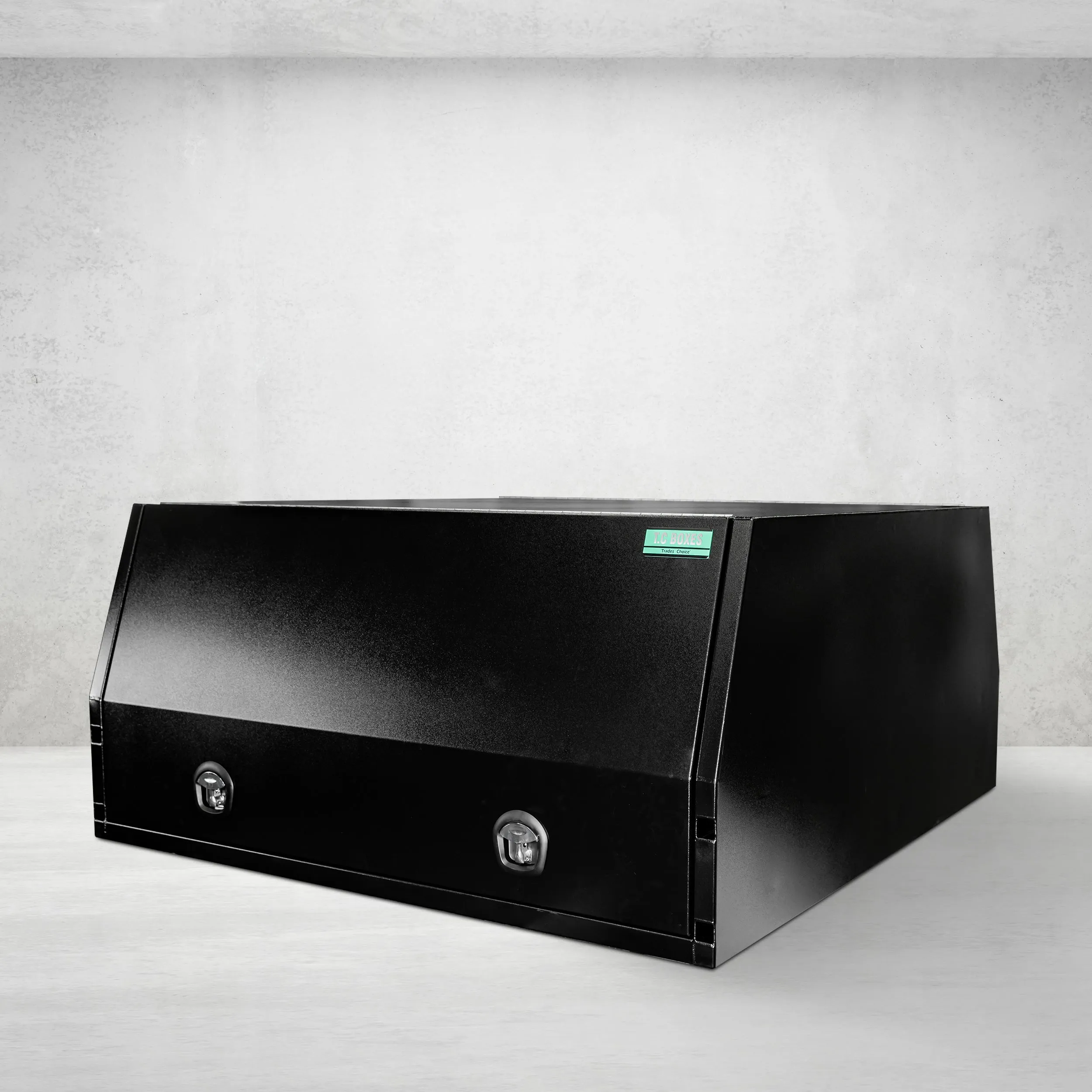 1950mm Aluminium Canopy - Black