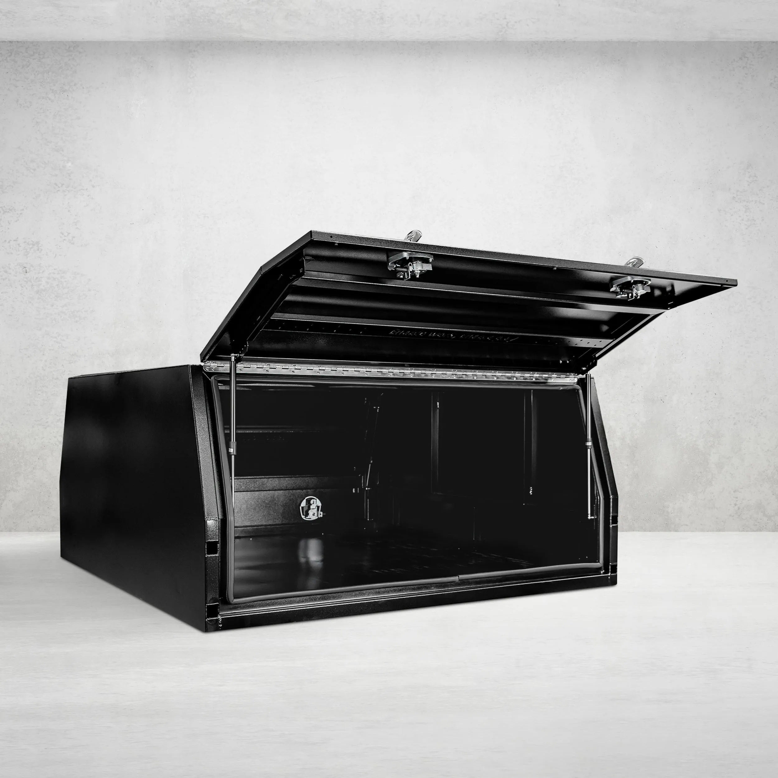 1950mm Aluminium Canopy - Black