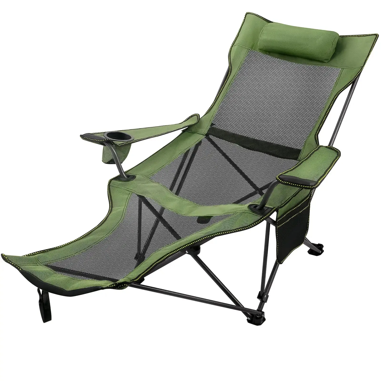 2-in-1 Folding Camping Chair