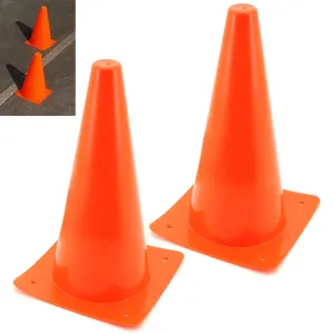 2 Pc Traffic Safety Cones 12" Parking Construction Road Emergency Multipurpose