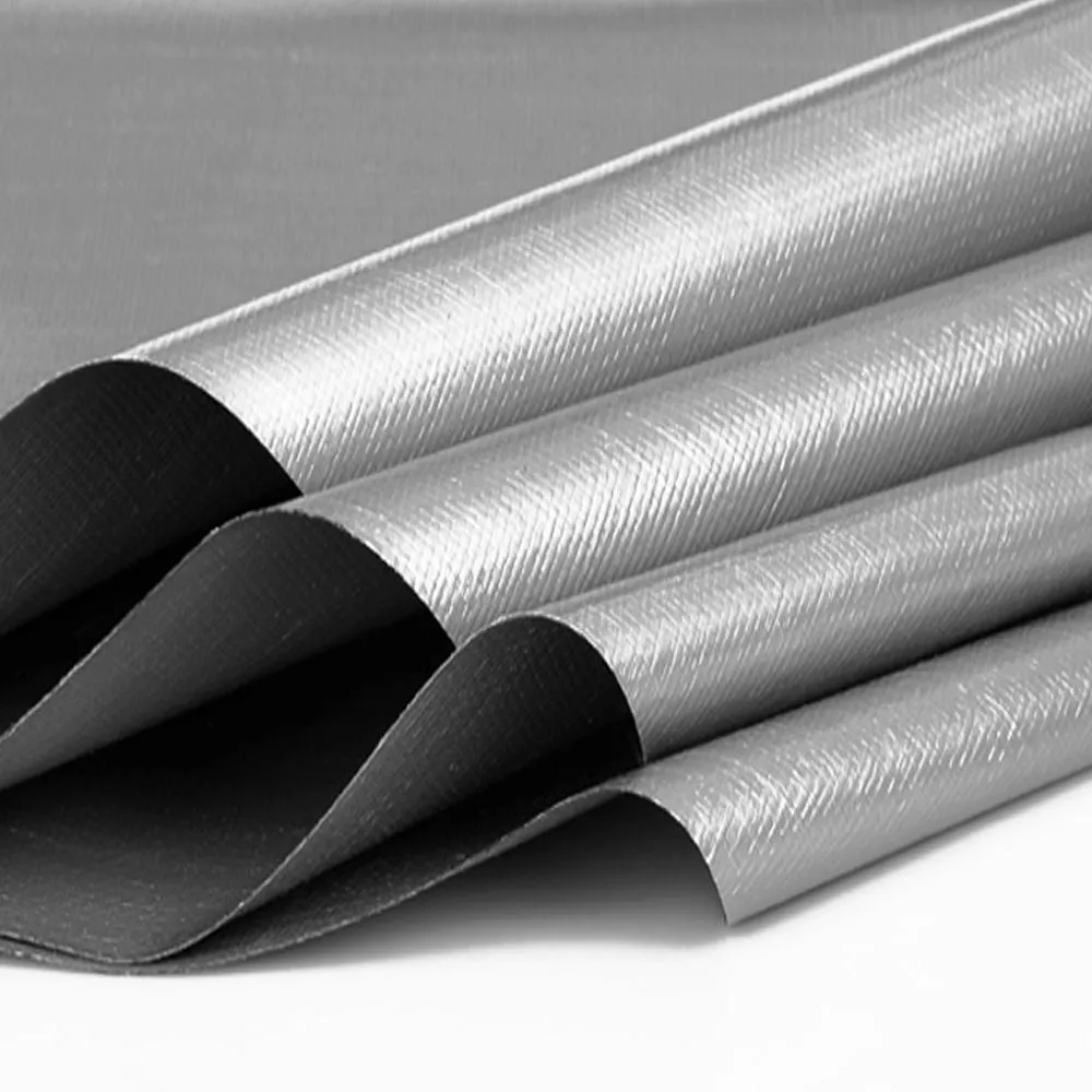 6 x 10ft Silver Waterproof Poly Tarp 10mil