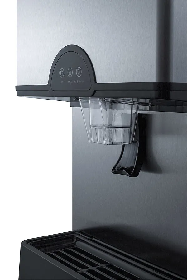 Accucold 17" Ice & Water Dispenser Filter Kit Included Stainless Steel