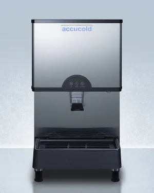 Accucold 17" Ice & Water Dispenser Filter Kit Included Stainless Steel