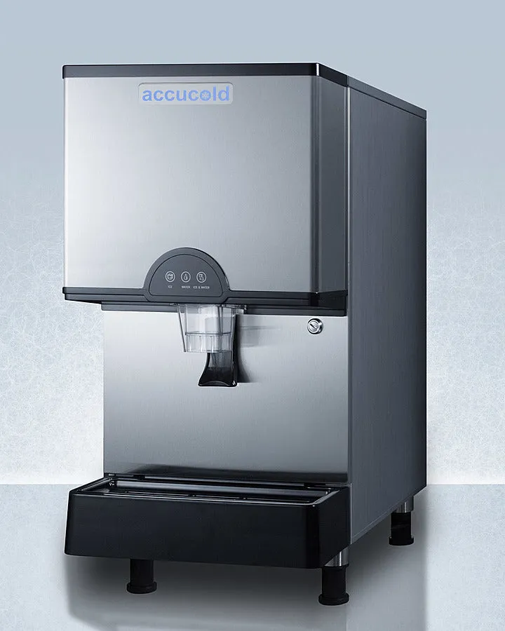 Accucold 17" Ice & Water Dispenser Filter Kit Included Stainless Steel