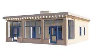 Adobe House Plans 2 Bedroom DIY Home Building Project 972 sq/ft Build Your Own