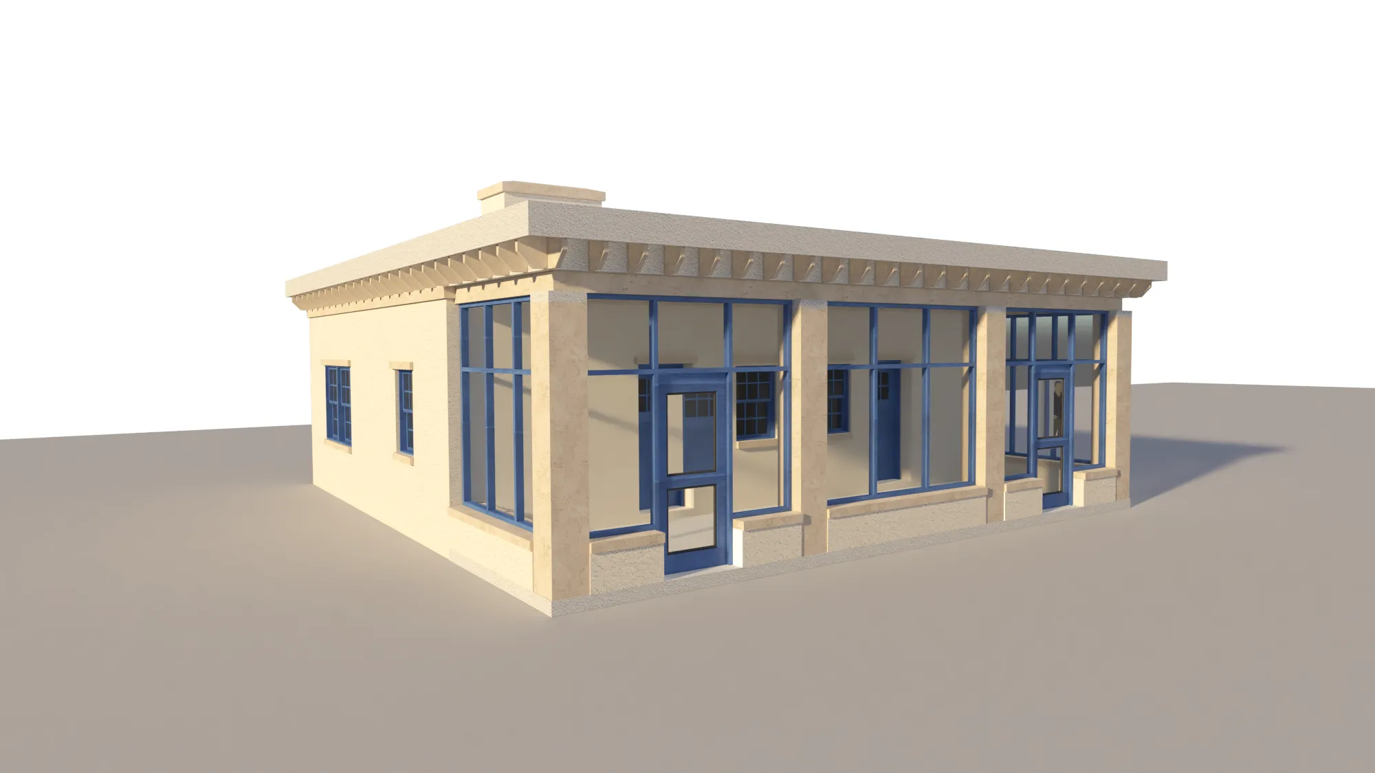 Adobe House Plans 2 Bedroom DIY Home Building Project 972 sq/ft Build Your Own