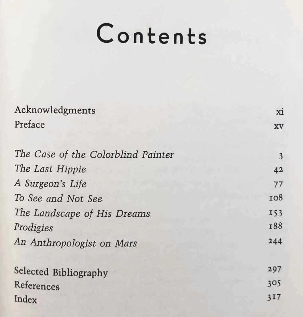 AN ANTHROPOLOGIST ON MARS - Oliver Sacks