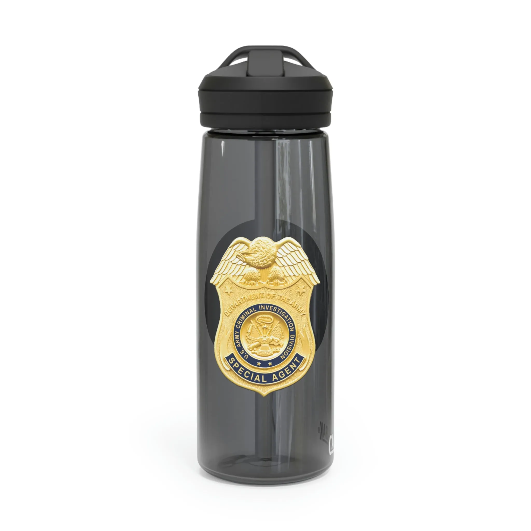 Army CID Badge and Seal - CamelBak Eddy Water Bottle, 20oz\25oz