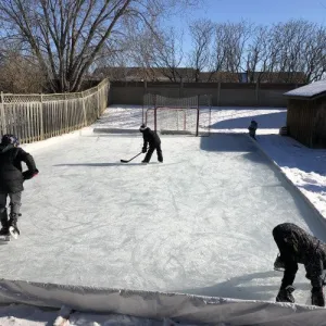 Backyard Ice Rink Liner Tarps