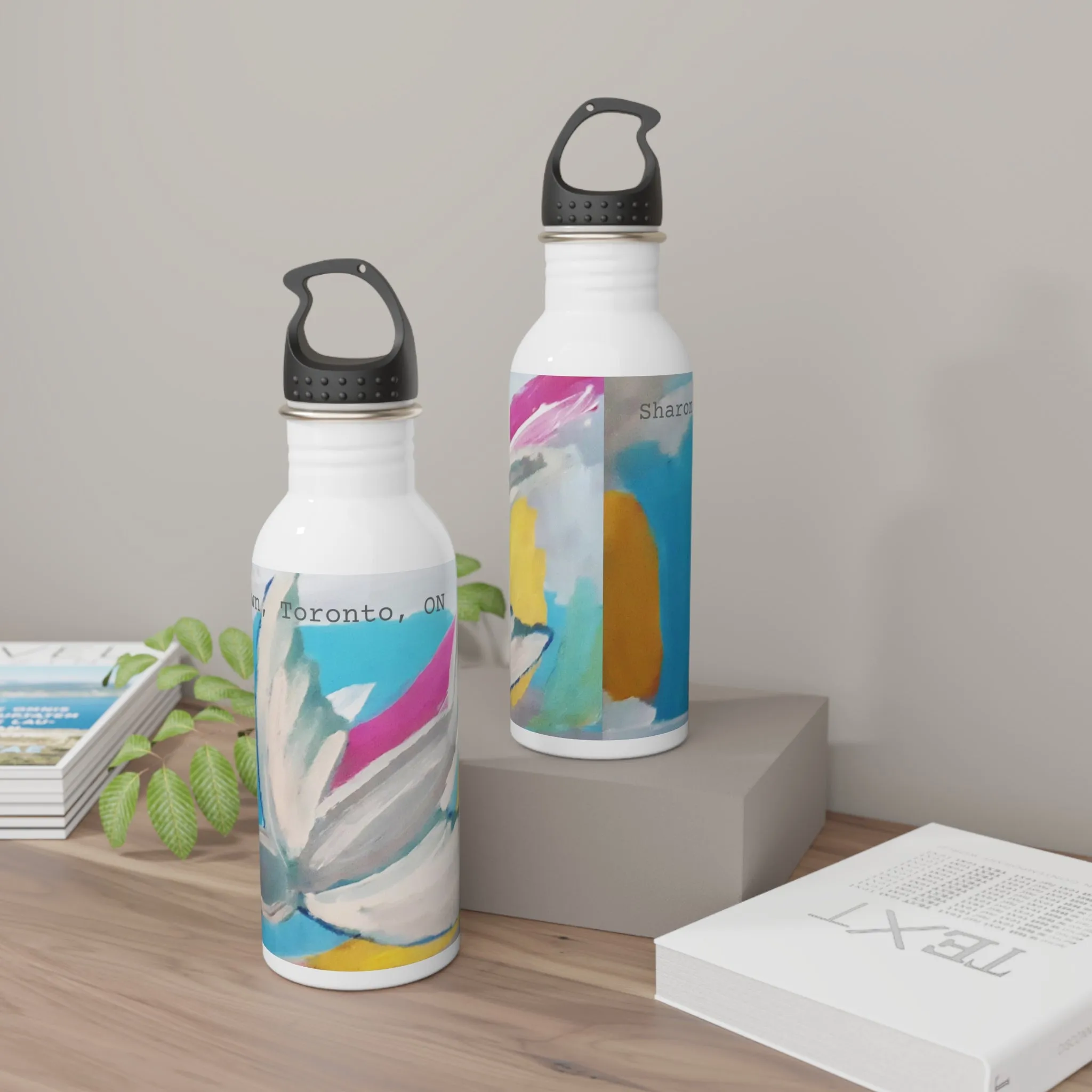 Bird of Paradise - Stainless Steel Water Bottle ~ Sharon Dawn Collection - Limited Edition