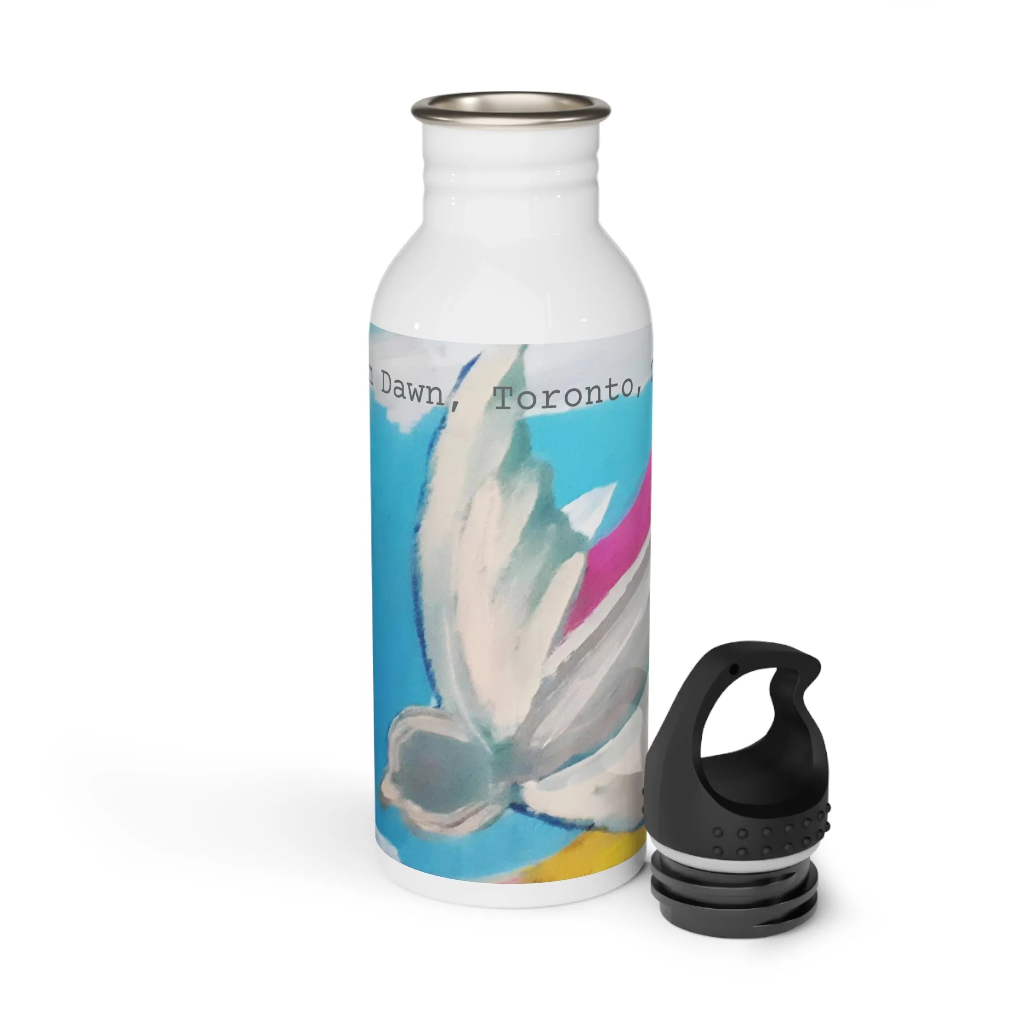 Bird of Paradise - Stainless Steel Water Bottle ~ Sharon Dawn Collection - Limited Edition