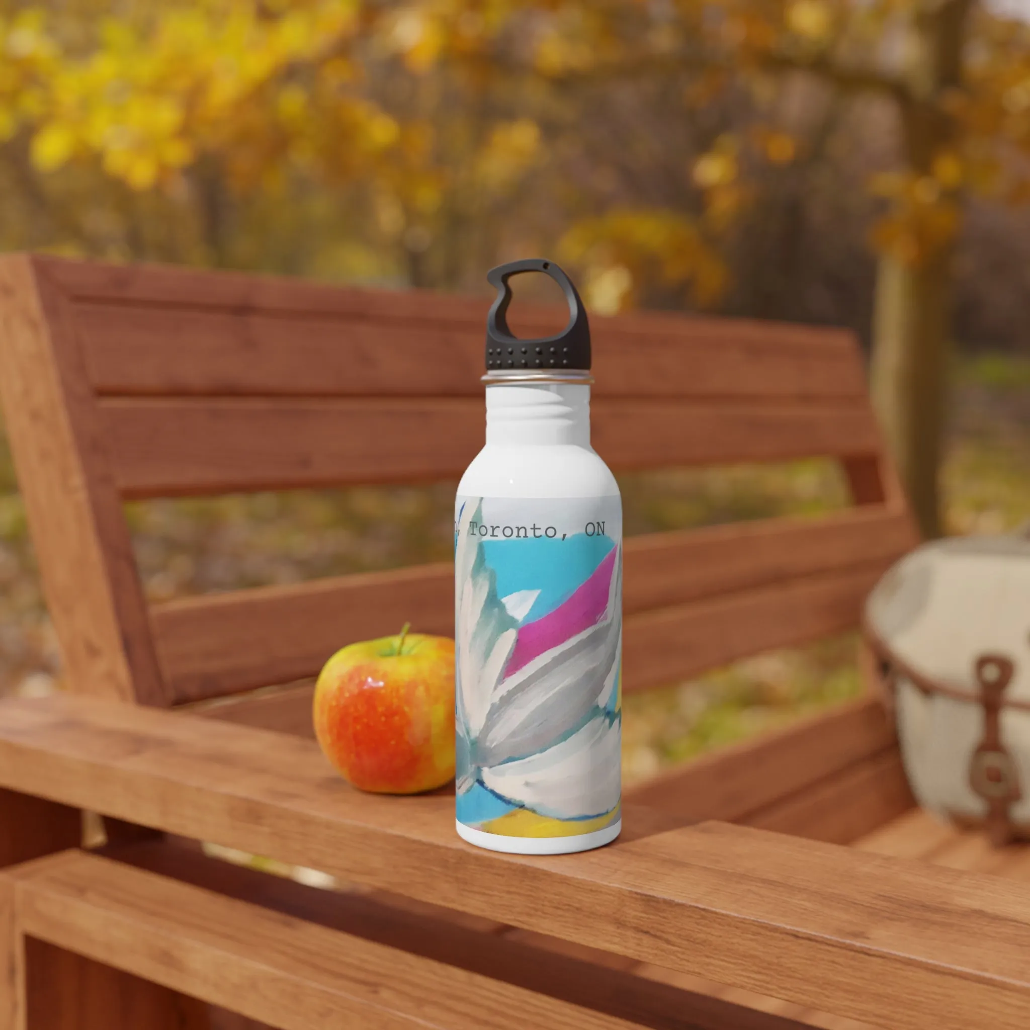 Bird of Paradise - Stainless Steel Water Bottle ~ Sharon Dawn Collection - Limited Edition