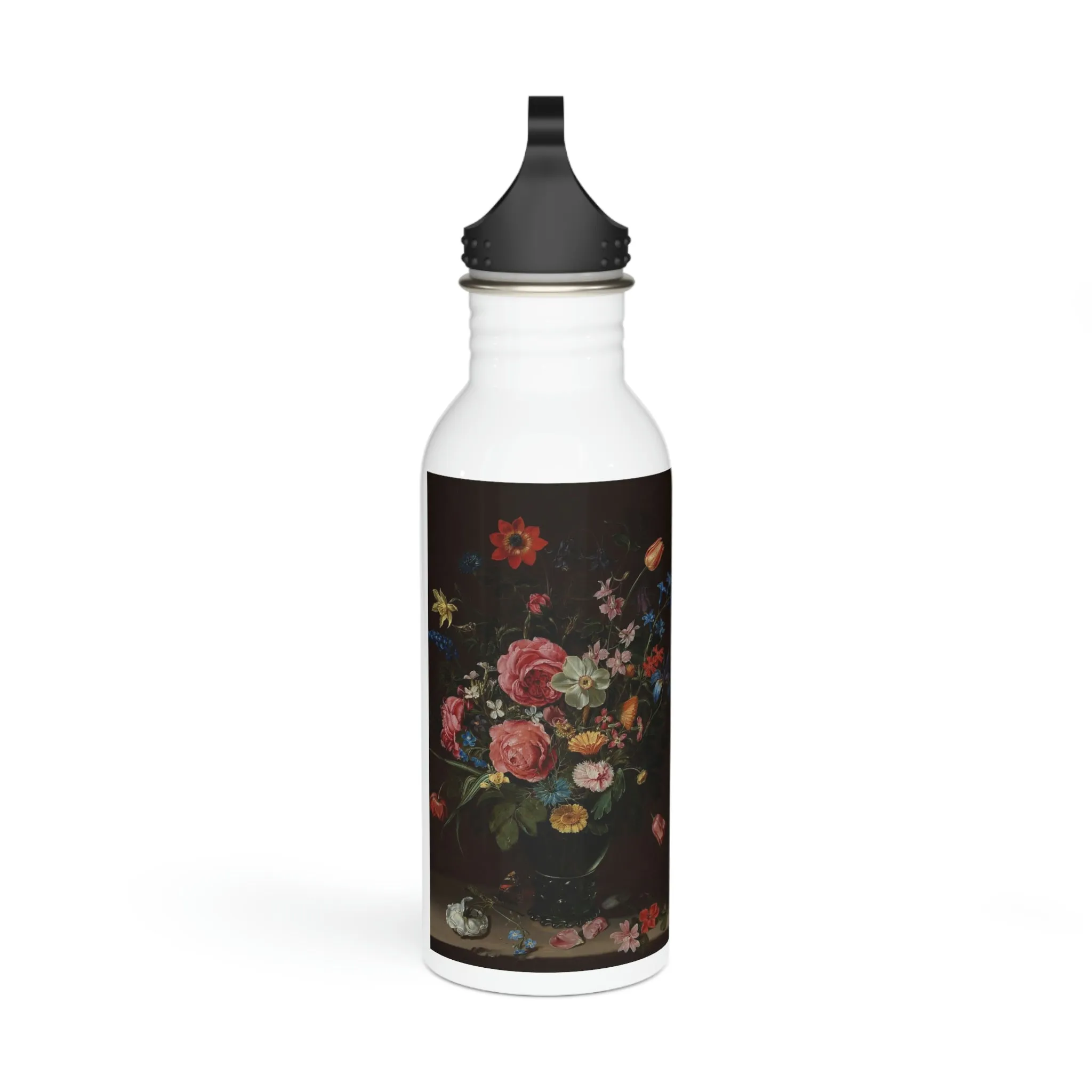 Bouquet of Flowers - Clara Peters 1612 - Stainless Steel Water Bottle ~ Sharon Dawn Collection