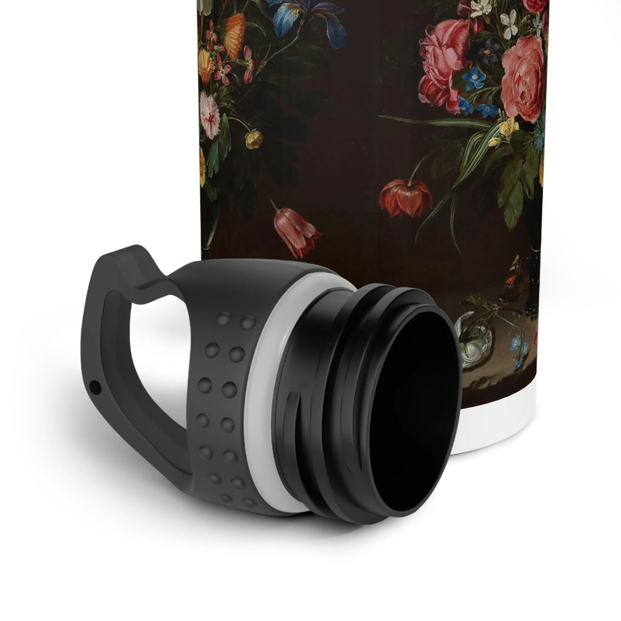 Bouquet of Flowers - Clara Peters 1612 - Stainless Steel Water Bottle ~ Sharon Dawn Collection