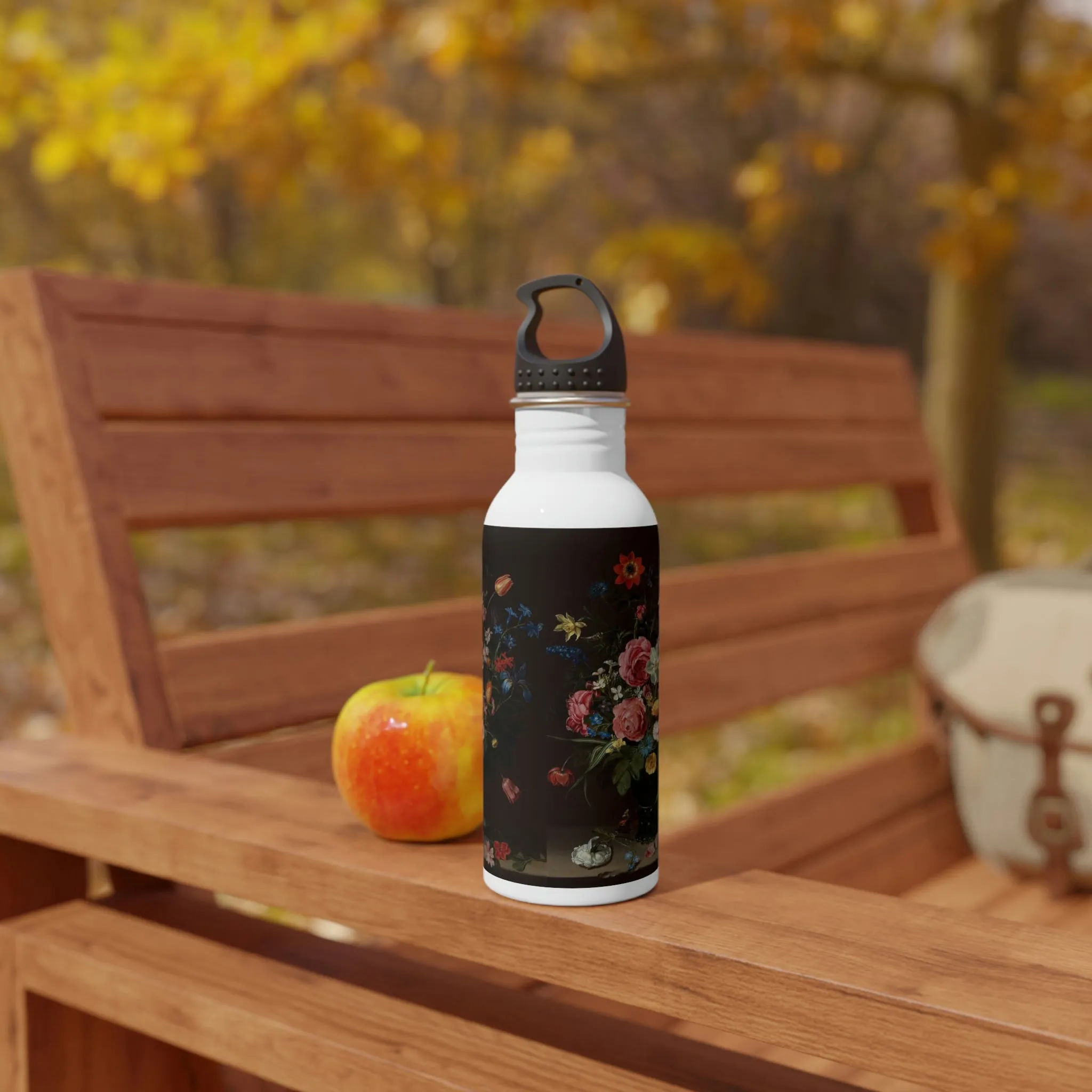 Bouquet of Flowers - Clara Peters 1612 - Stainless Steel Water Bottle ~ Sharon Dawn Collection