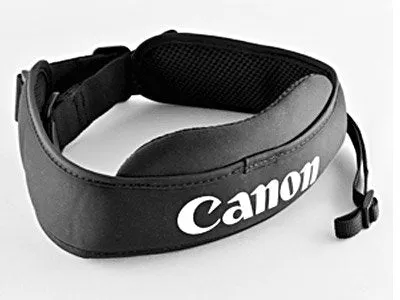 Canon Pro 600X Light Weight Wide Padded Neck Strap Black