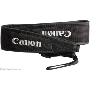 Canon Pro 600X Light Weight Wide Padded Neck Strap Black