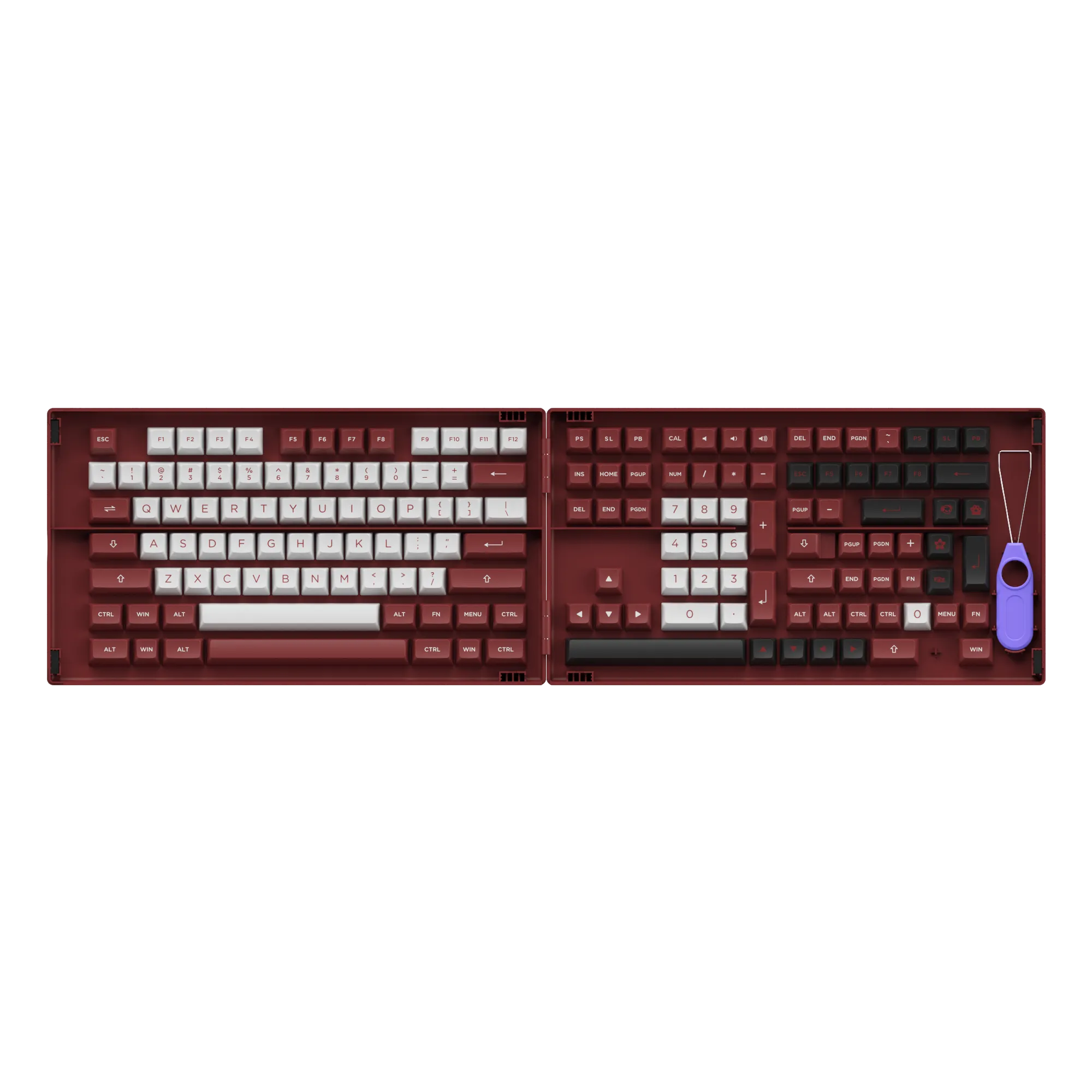 Chicago Theme Keycap Set (158-key)