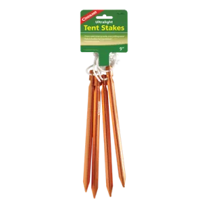 Coghlans Ultralight Tent Stakes - 9" - 4 Pack
