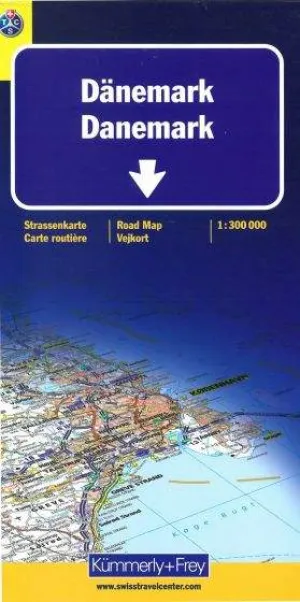 Denmark Road Map by K&F