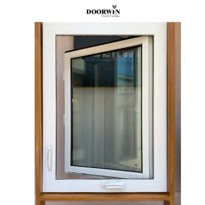 Doorwin 2021AS2047/AS2208 Australian Standard Hurricane Impact French Casement UPVC PVC Crank opening Windows