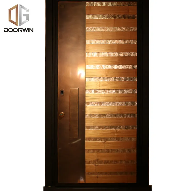 Doorwin 2021High performance 32x72 entry door 32 inch lowes 15 panel solid wood