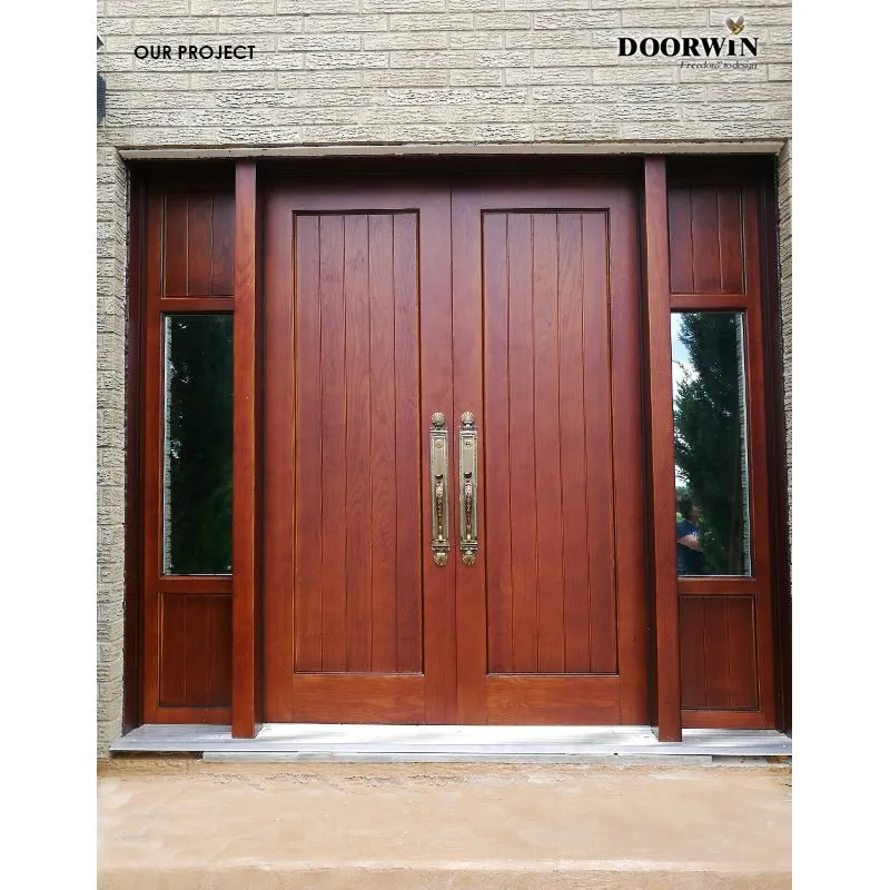 Doorwin modern solid wood 32 x 79 exterior door