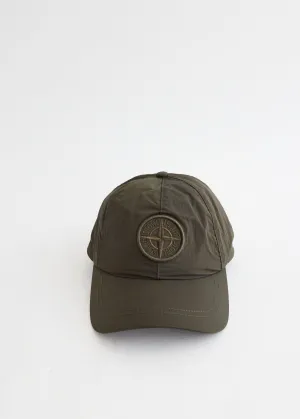 Embroidered Iridescent Six Panel Cap
