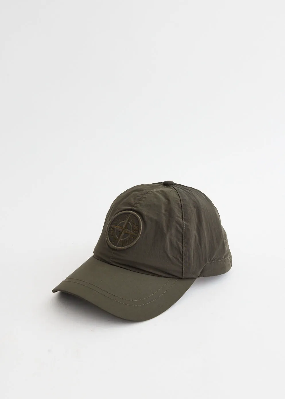 Embroidered Iridescent Six Panel Cap