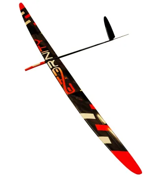 Eternity F5J Light, Neon Orange/White/Carbon, Updated Fuse