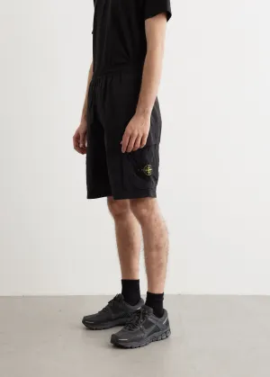 Garment Dyed Iridescent Cargo Shorts