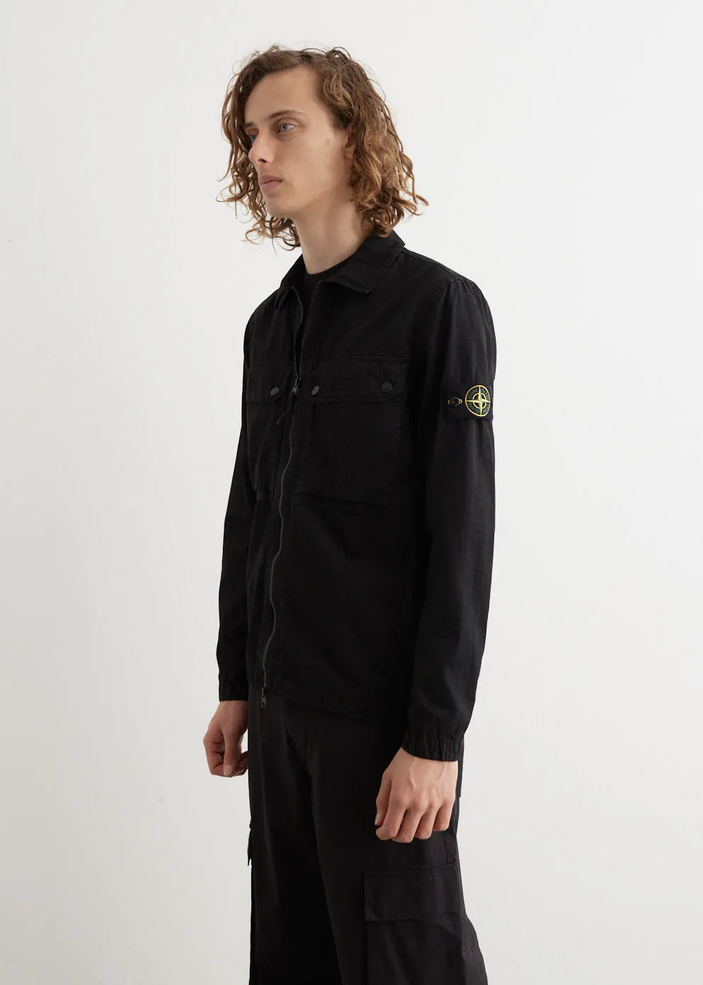 Garment Dyed Overshirt