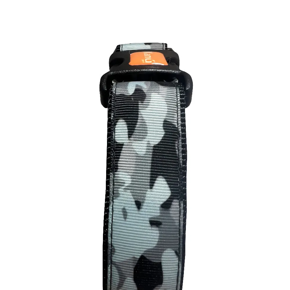 Kanu Pet Grey Camo Male Dog Collar