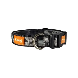 Kanu Pet Grey Camo Male Dog Collar