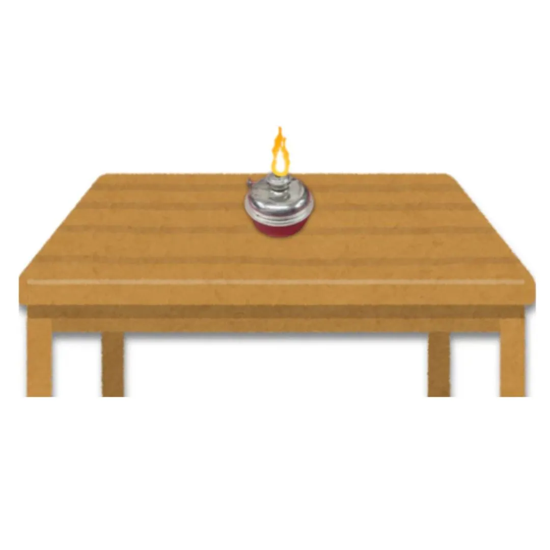 Kerosene Light/Lamp Without Chimney, Size (Small)