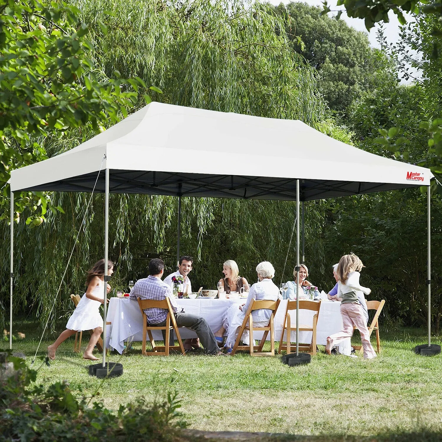 MASTERCANOPY Deluxe Canopy Weights with Hook Design