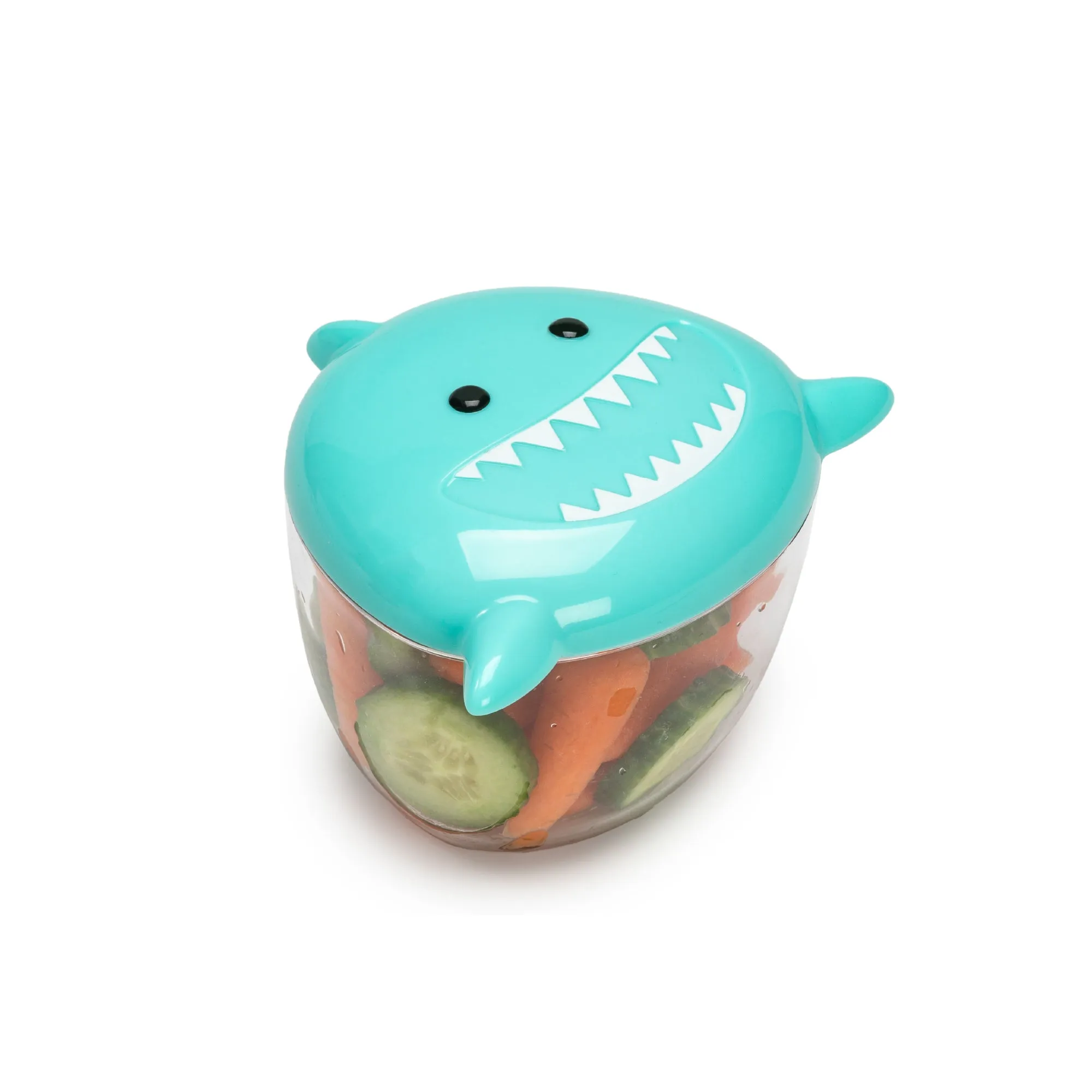 Melii Shark Snack Containers - Adorable, Airtight, and Leakproof Designs for Kids - BPA Free, Easy Clean, Perfect for On the Go Snacking and Lunch Boxes