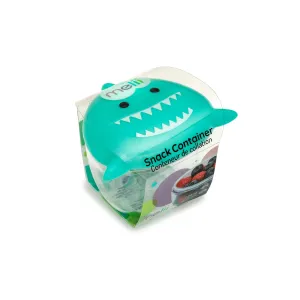 Melii Shark Snack Containers - Adorable, Airtight, and Leakproof Designs for Kids - BPA Free, Easy Clean, Perfect for On the Go Snacking and Lunch Boxes