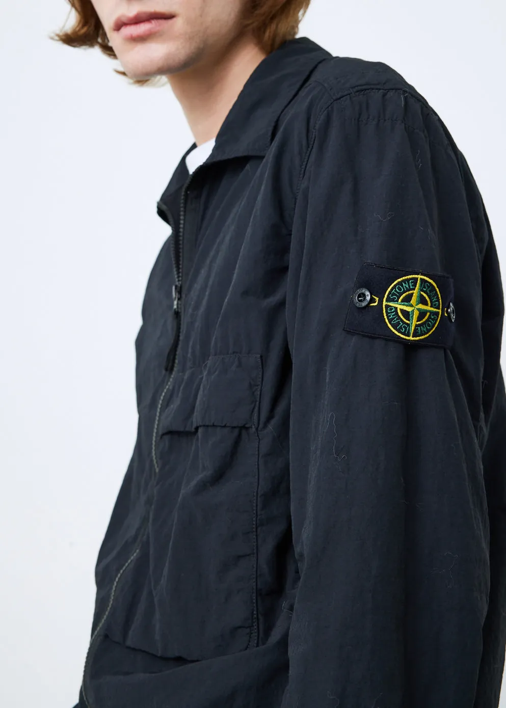 Nylon 1 Pocket Overshirt