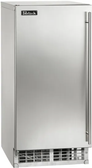Perlick 15 inch Series Outdoor Undercounter Ice Maker H50IMS-AD
