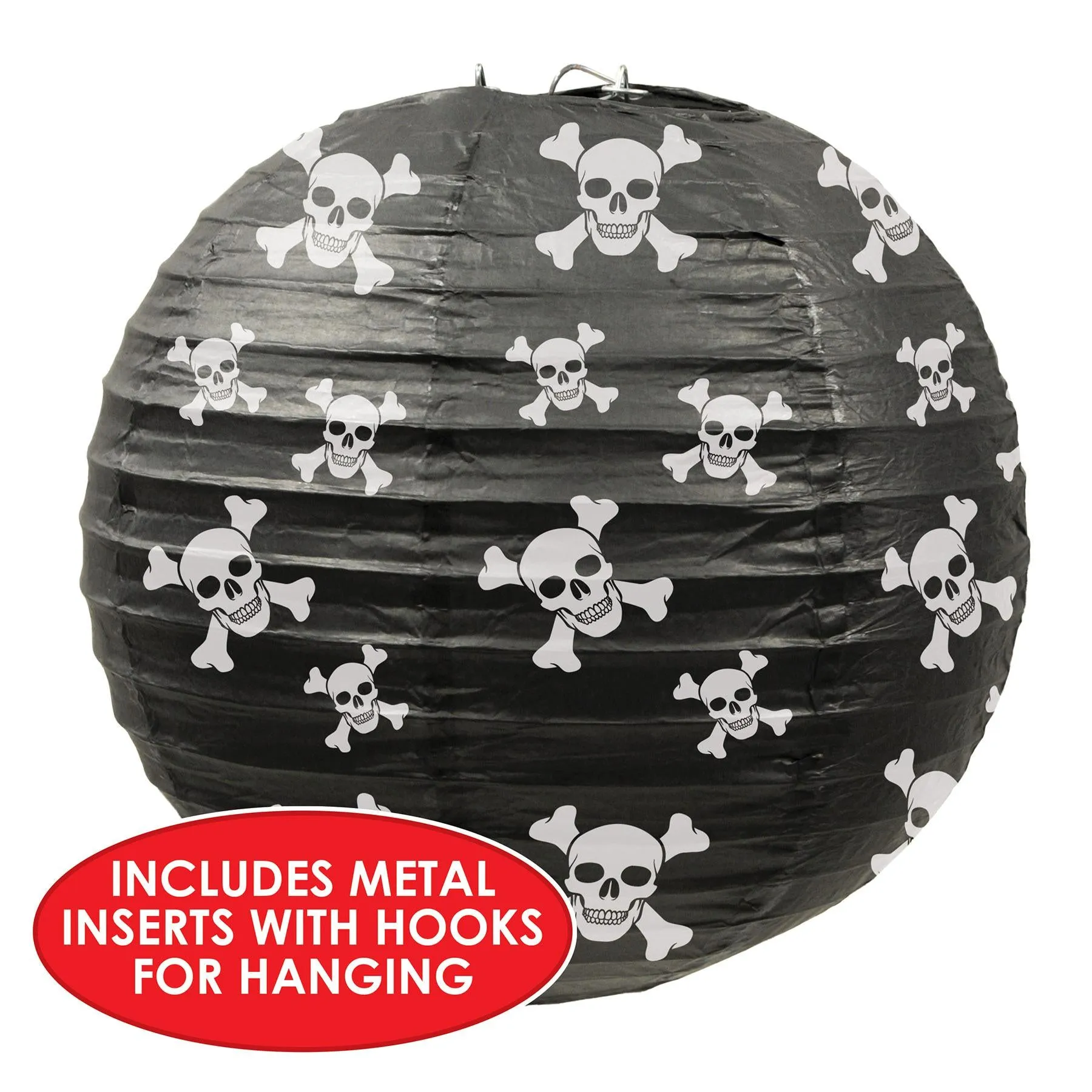 Pirate Party Paper Lanterns (3 per Package)