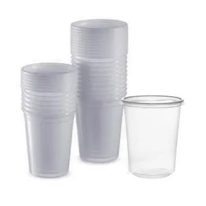 "BULK" Lightweight Clear Plastic Round Deli Container with Lids 32oz