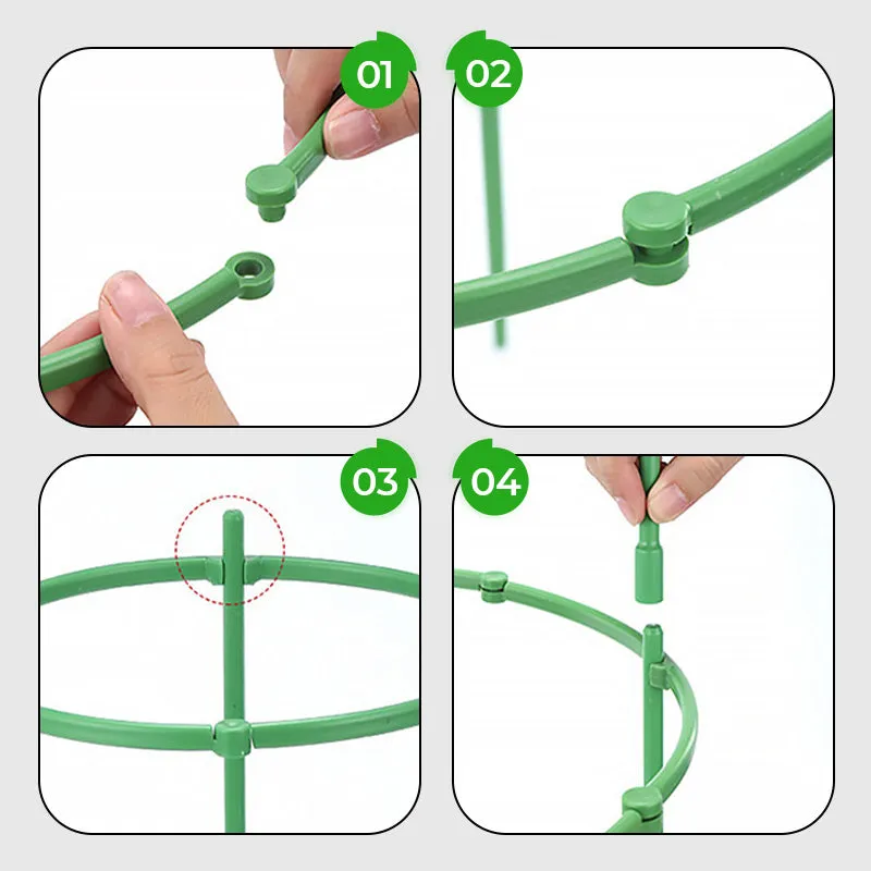 Removable plant stand support stakes for plants and flowers and fruits