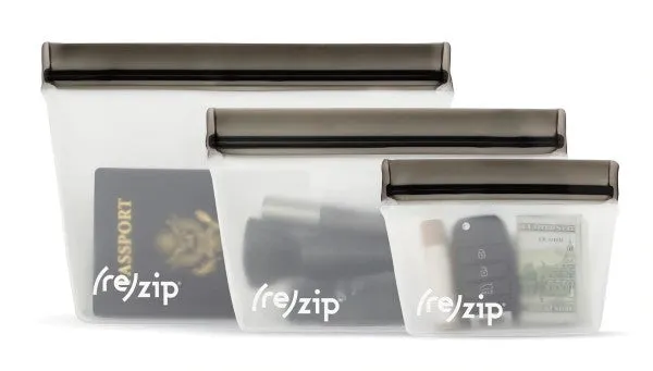 (re)zip - 3 Pack Reusable Stand Up Storage Bags