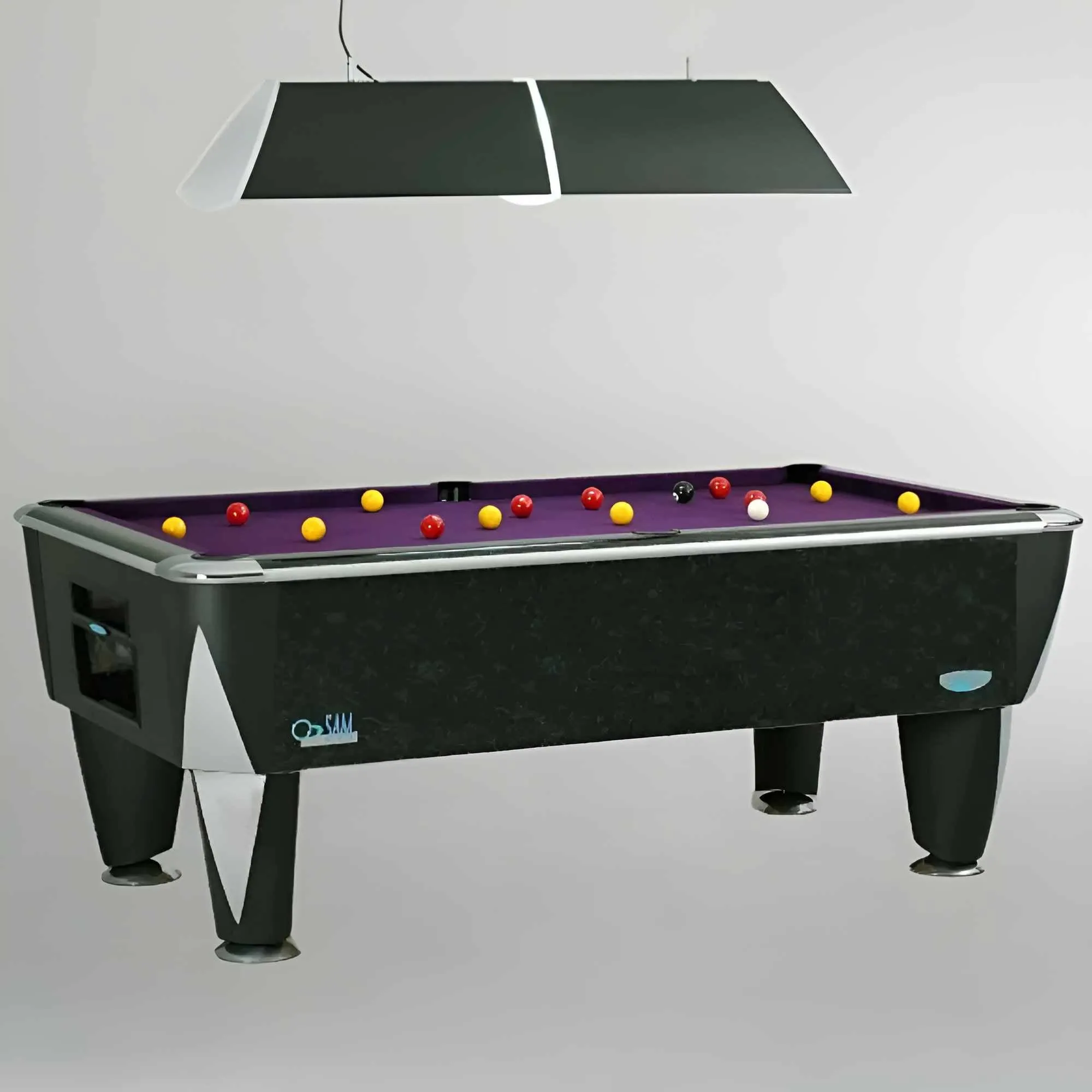 SAM Mist Pool Table Shade 1 Silver
