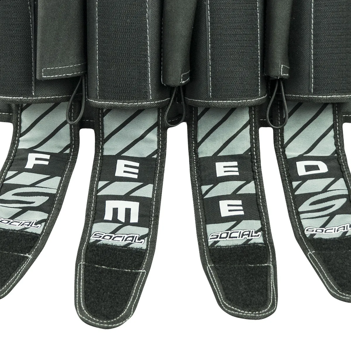 Social Paintball Grit Pack Harness - Stealth Black