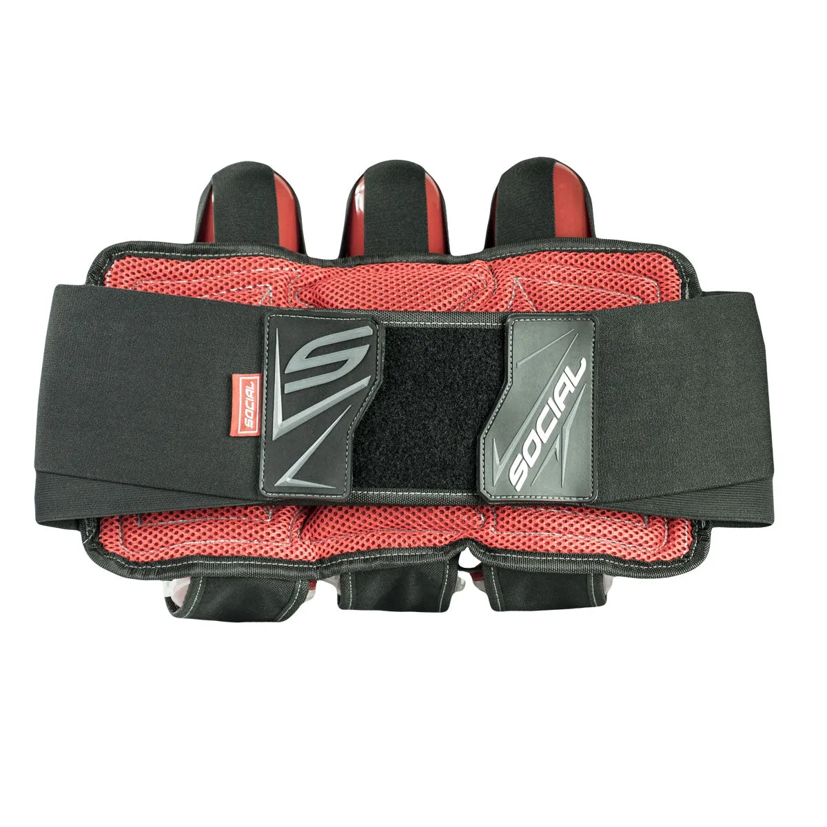 Social Paintball Grit Pack Harness - Stealth Black