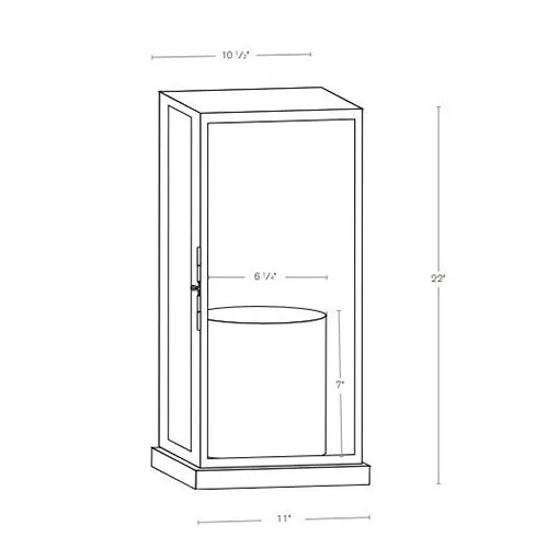 SPJ Lighting SPJ-CPL-24 Medium Base Column Mount Lantern